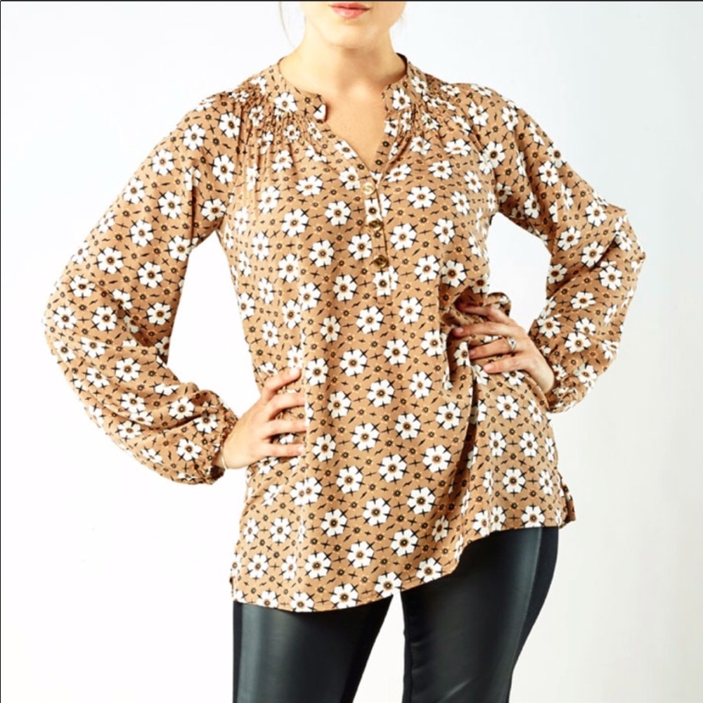 Boutique-Tracy Negoshian Kira blouse star flower g